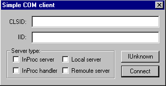 Fig.3. The user interface of COM_2 utility